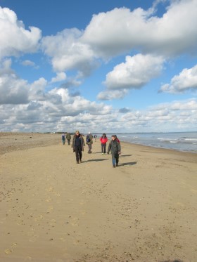 sky clouds beach